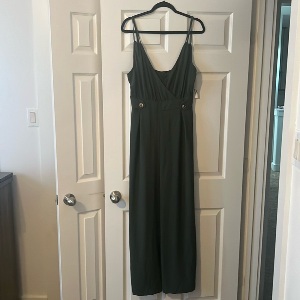 Classy Forest green jumpsuit